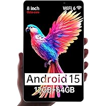 Amazon.com : HAOVM M8 Android 15 Tablet 8 inch,8 core CPU,12GB+